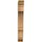 Ekena Millwork Balboa Traditional Rough Sawn Bracket, Western Red Cedar, 4"W x 20"D x 32"H BKT04X20X32BOA01RWR - alternate 2